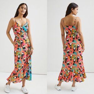 Farm Rio Toucans Wrap Maxi Dress